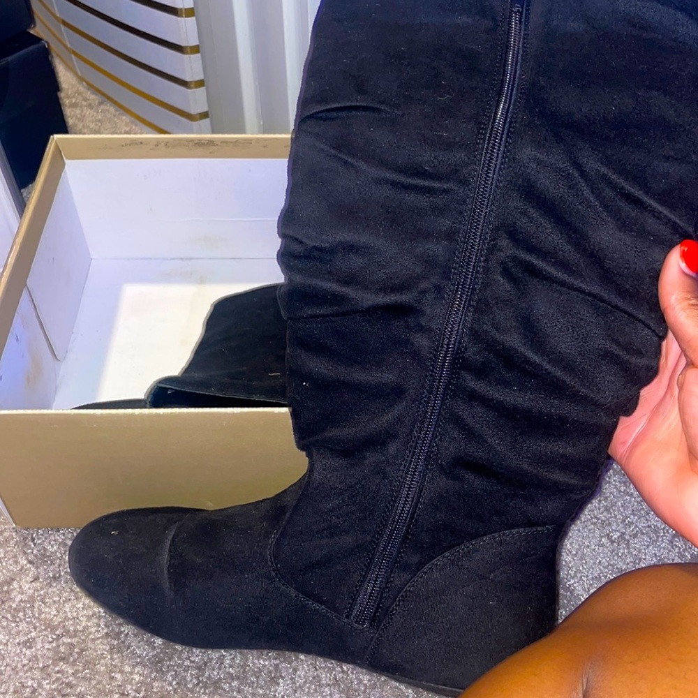 Black boots